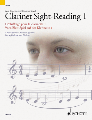 Book cover for Clarinet Sight-Reading 1