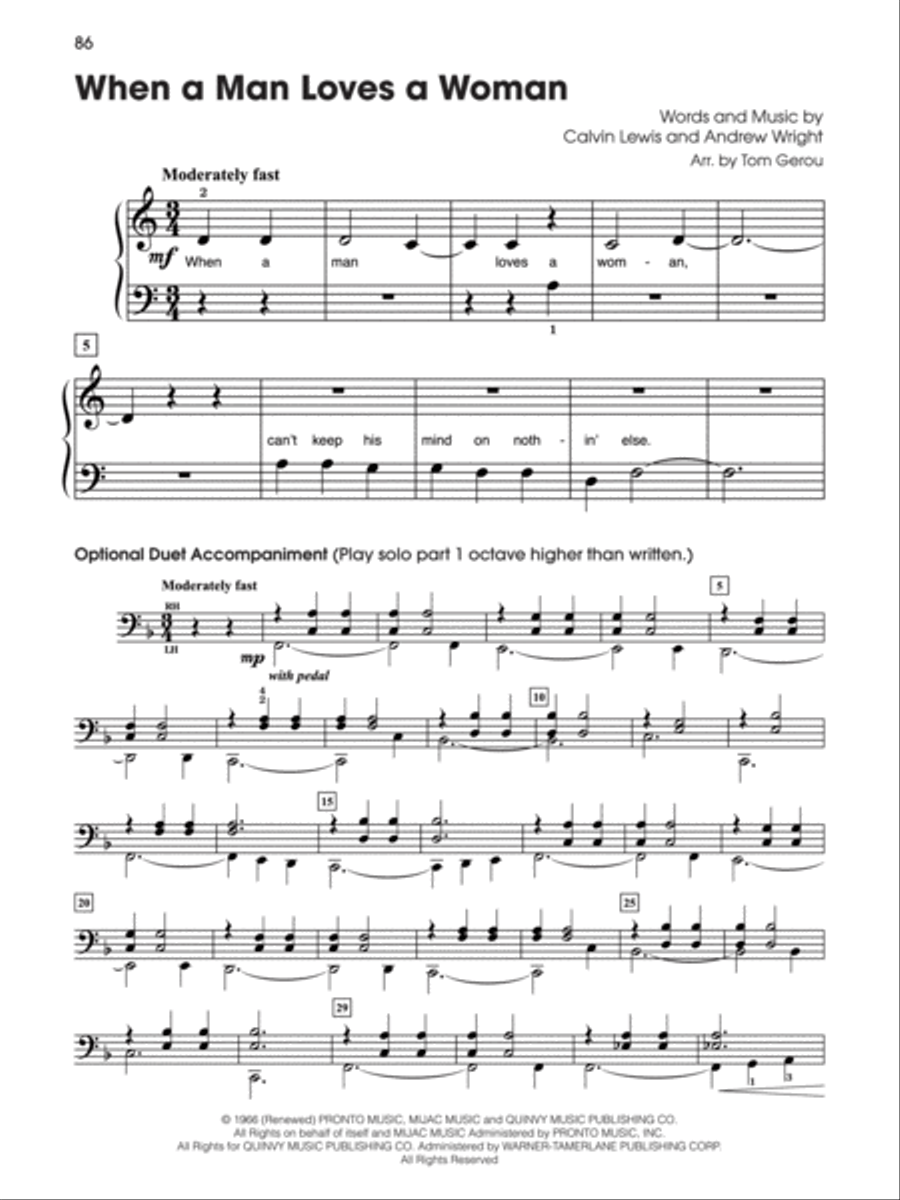 Generations -- Baby Boomers (1964--1974), Book 2 Piano Solo scores gallery preview page 5