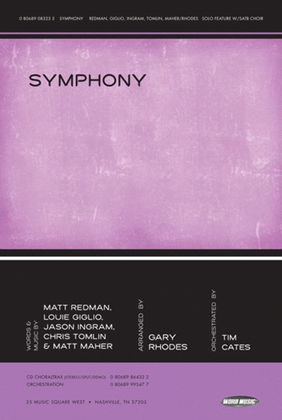 Book cover for Symphony - Anthem