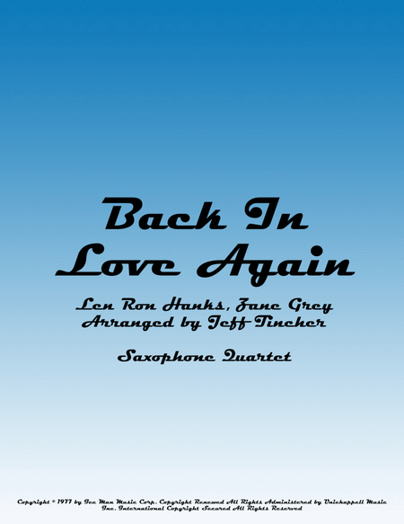 Back In Love Again image number null
