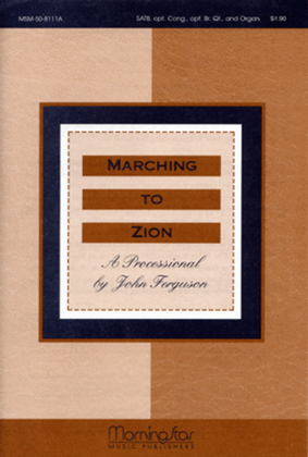 Book cover for Marching to Zion (Full Score)