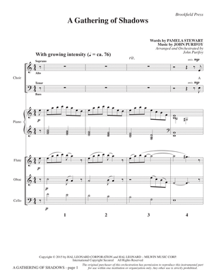 A Gathering of Shadows - Full Score