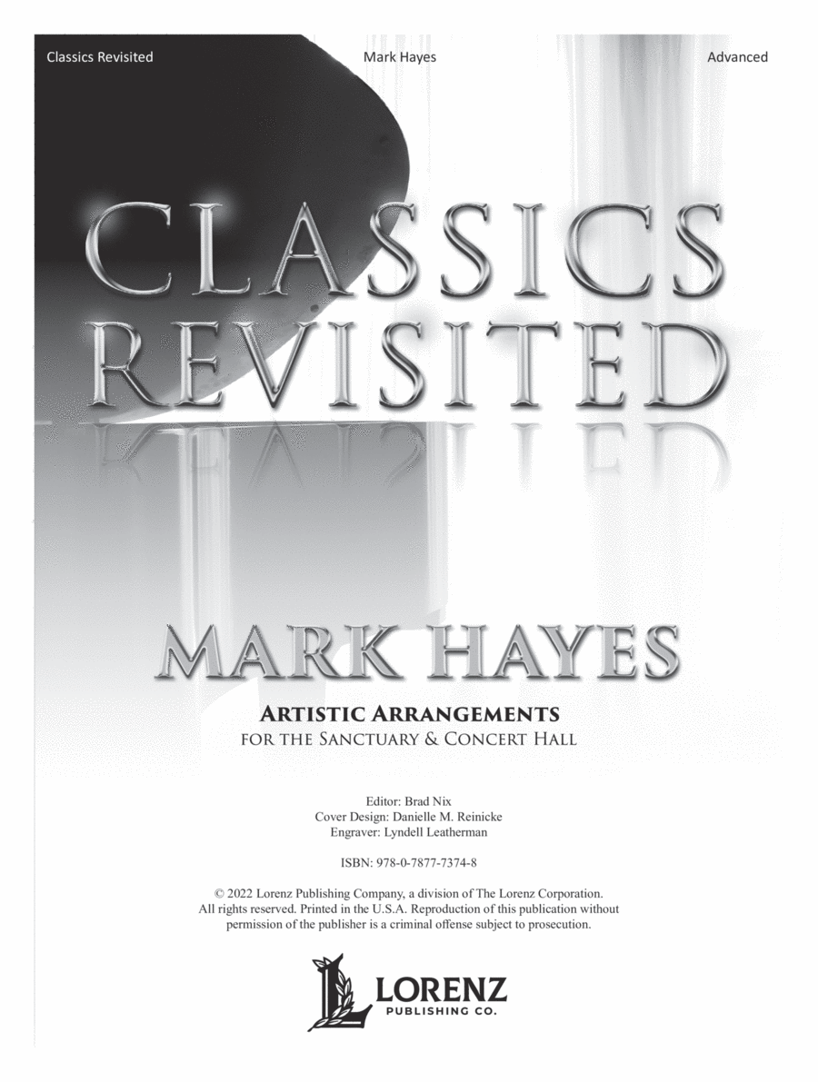 Classics Revisited Piano Solo scores gallery preview page 1
