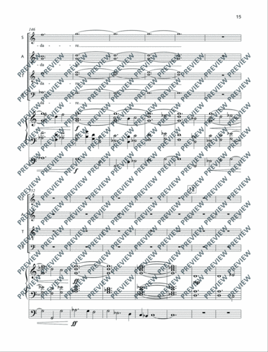 Veni Domine Veni Domine 4-Part scores gallery preview page 16
