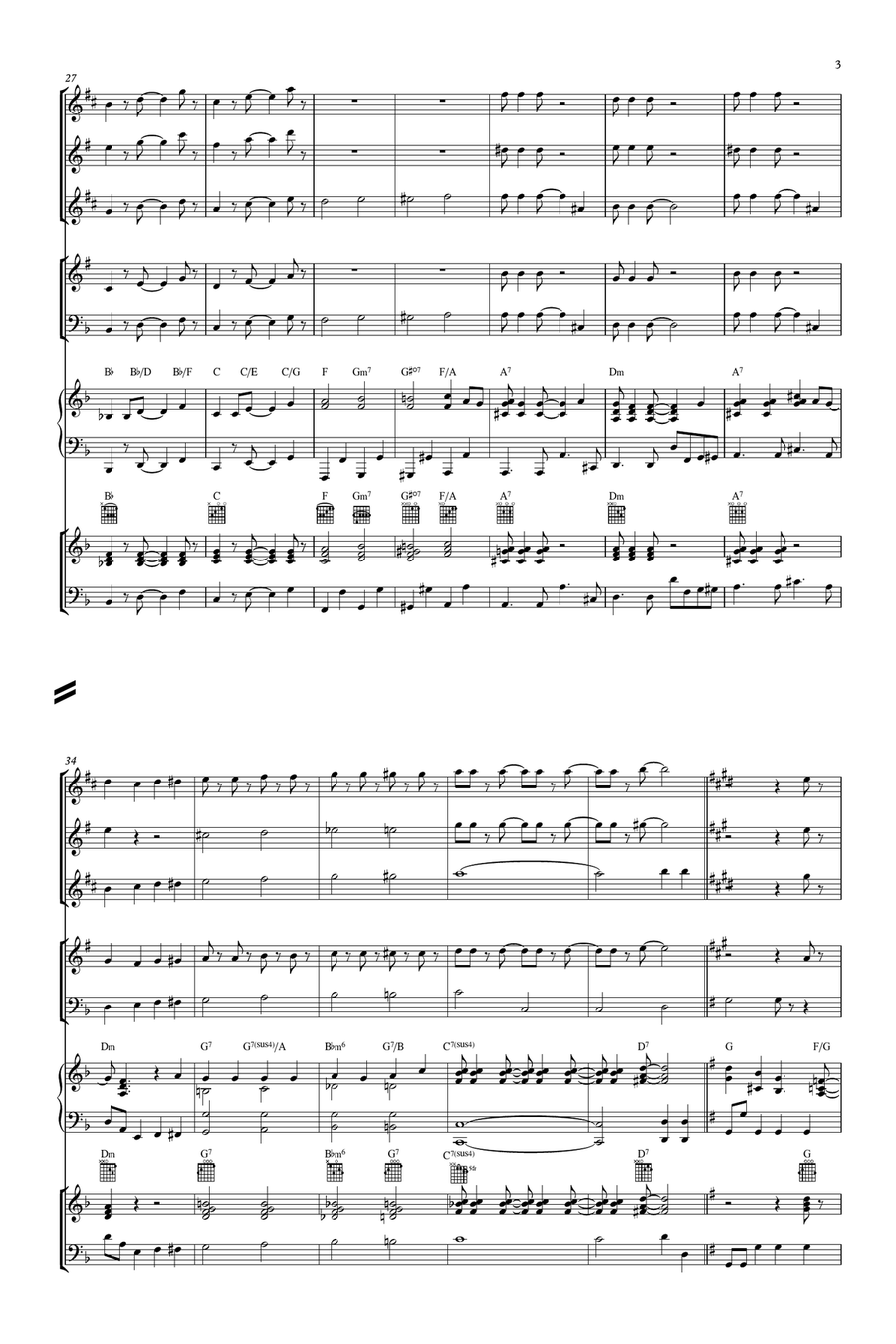 Zero To Hero Zero To Hero Concert Band scores gallery preview page 3