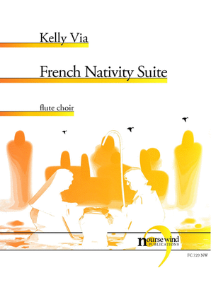 Book cover for French Nativity Suite for Flute Choir