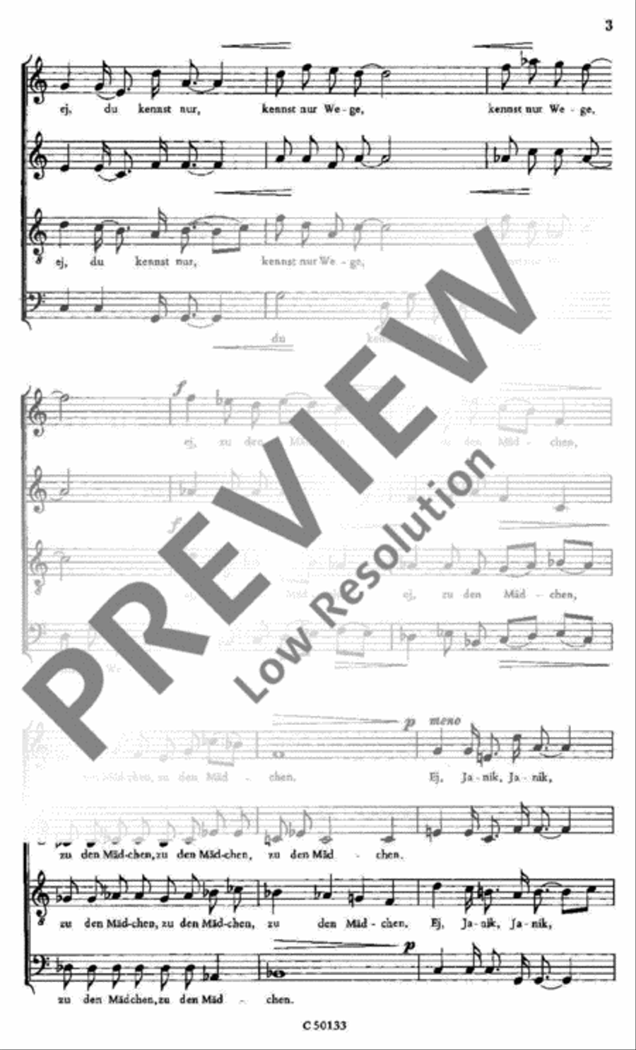 Rebellenlieder 4-Part scores gallery preview page 3
