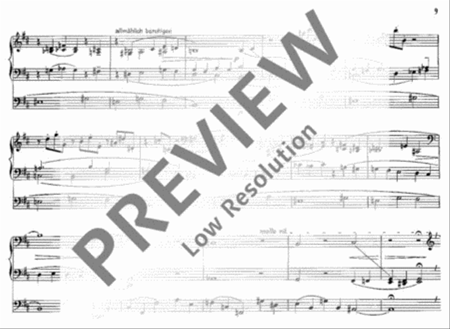 Ciacona Organ scores gallery preview page 10