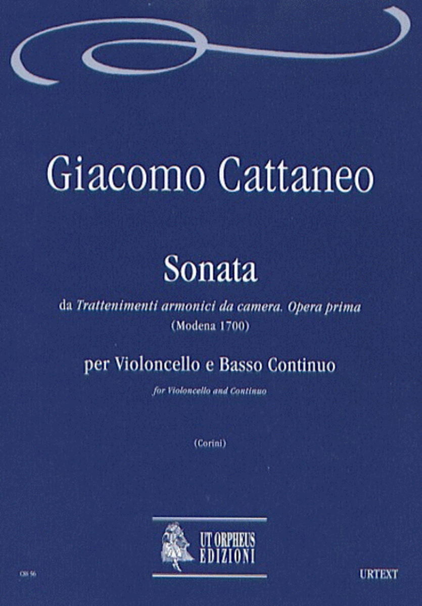 Sonata from "Trattenimenti armonici da camera". Opera prima (Modena 1700)