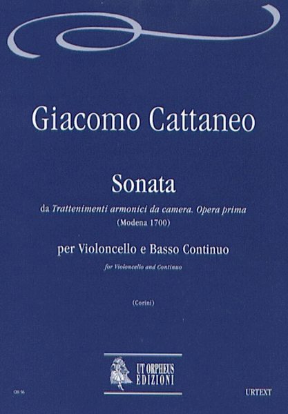 Sonata from "Trattenimenti armonici da camera". Opera prima (Modena 1700)