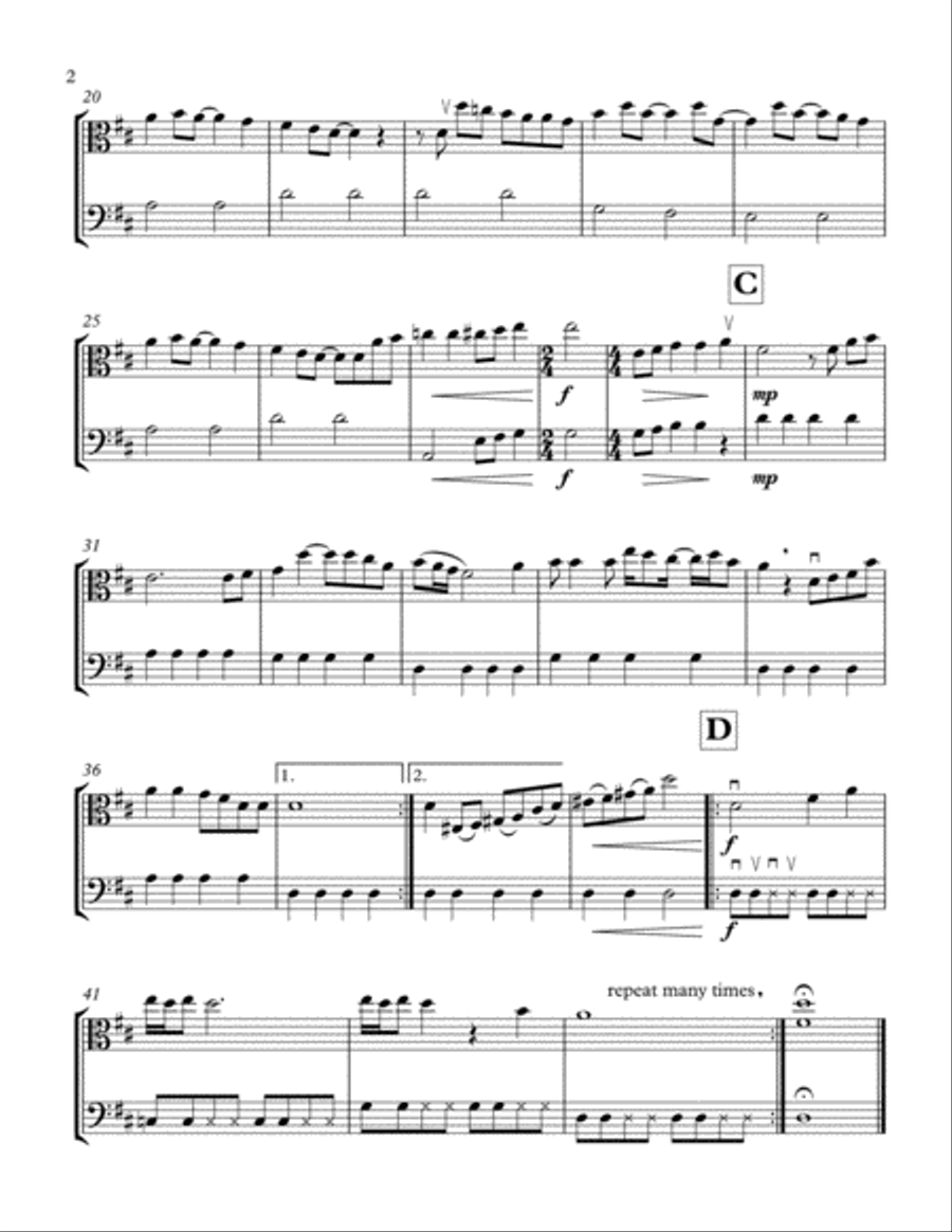 Hey Jude Hey Jude String Duet scores gallery preview page 3