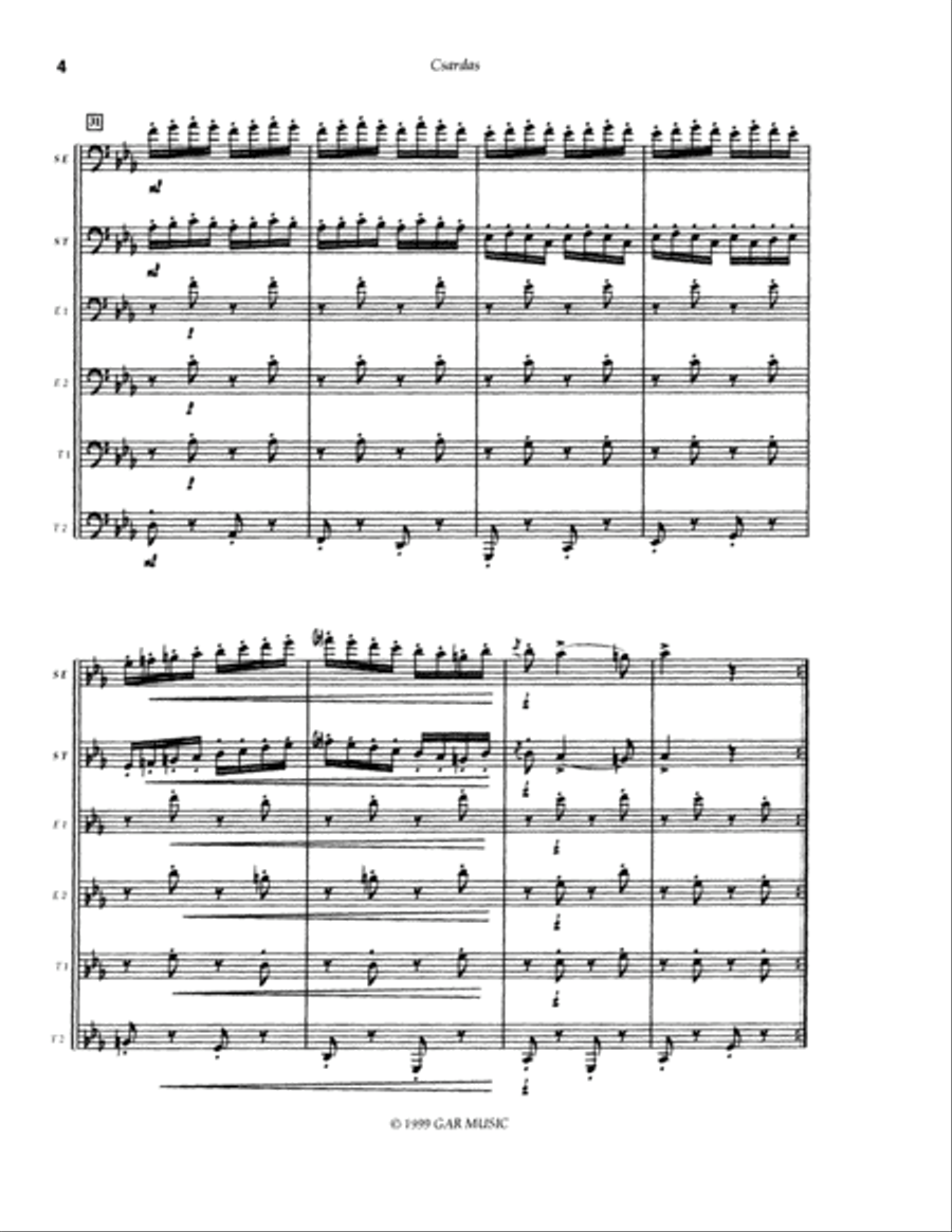 Csardas EETT scores gallery preview page 5