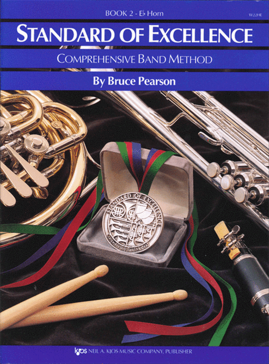 Standard of Excellence Book 2, Eb Horn Concert Band Methods scores gallery preview page 1
