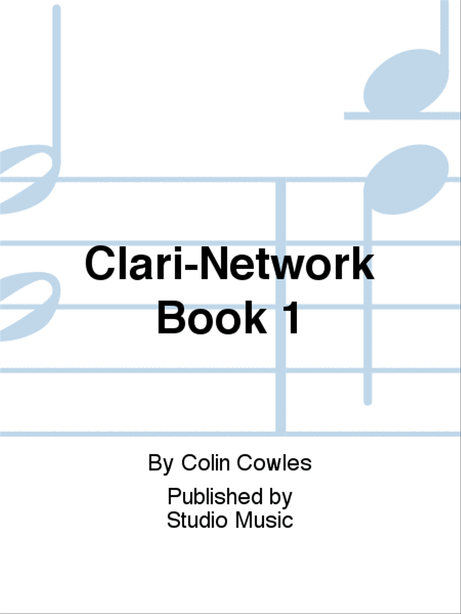 Clari-Network Book 1 Clarinet Trio scores gallery preview page 1