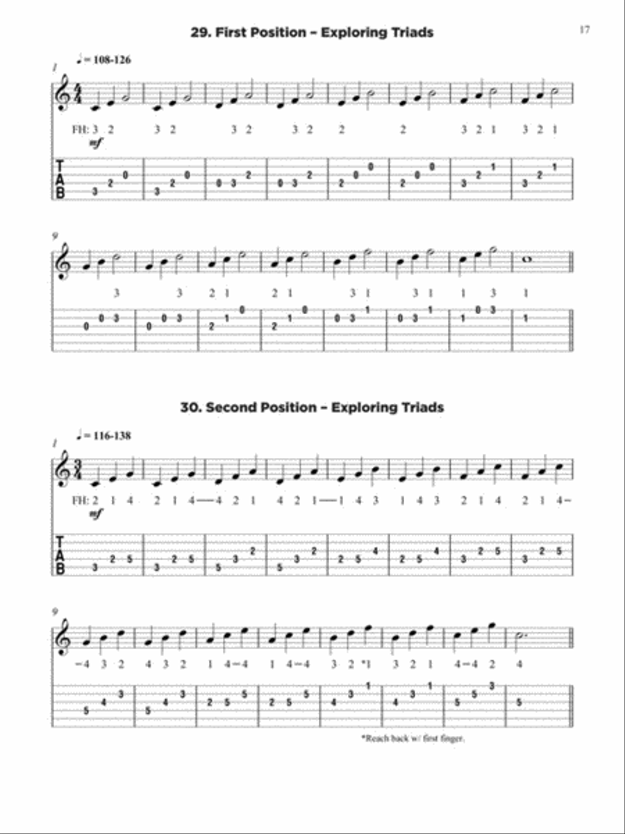 Fingerpower - Primer Level Guitar scores gallery preview page 4