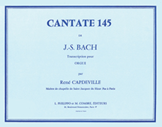 Book cover for Cantate No. 145