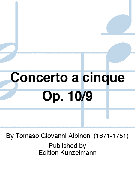 Concerto a cinque Op. 10/9