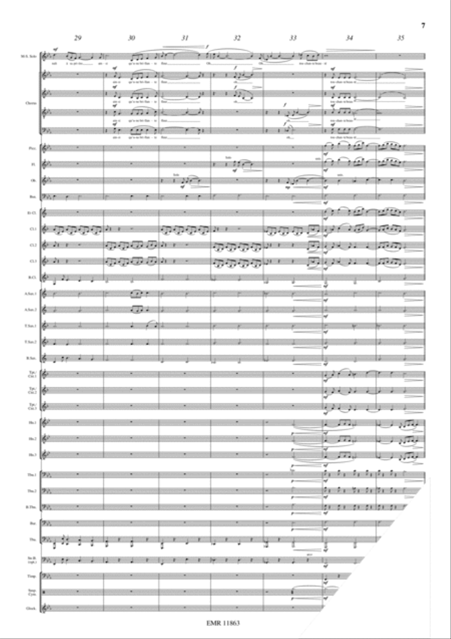 Ave Maria Ave Maria 4-Part scores gallery preview page 7
