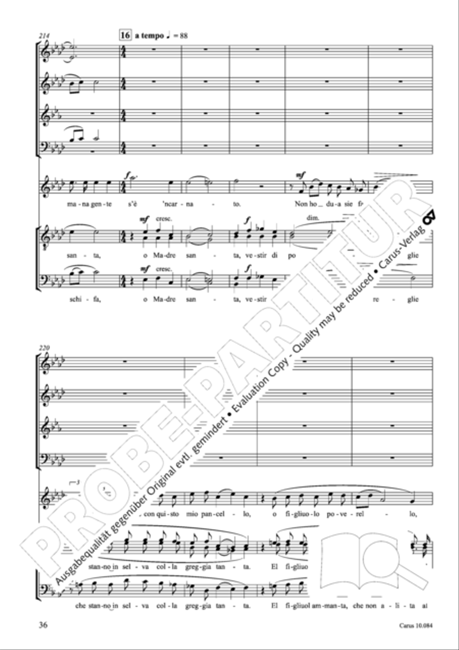 Lauda per la Nativita del Signore Divisi scores gallery preview page 37