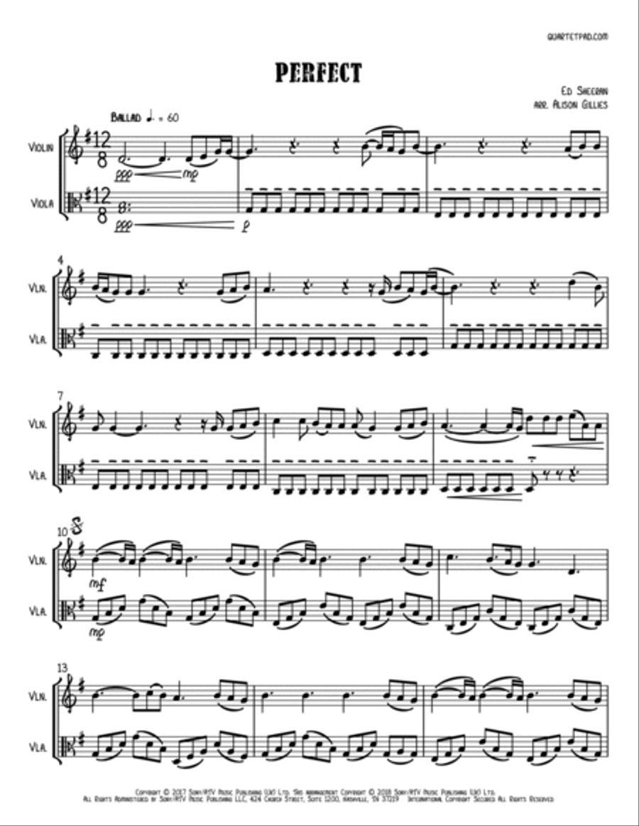 Perfect String Duet scores gallery preview page 2