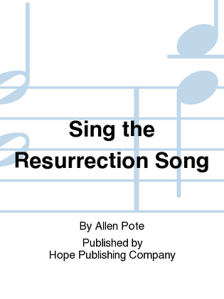 Book cover for Sing the Resurrection Song