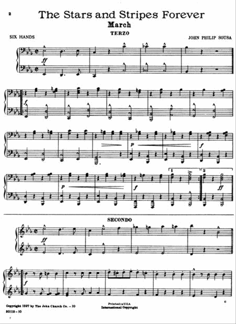 The Stars and Stripes Forever! Chamber Music scores gallery preview page 2