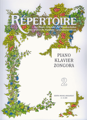 Book cover for Repertoire für Musikschulen - Klavier II