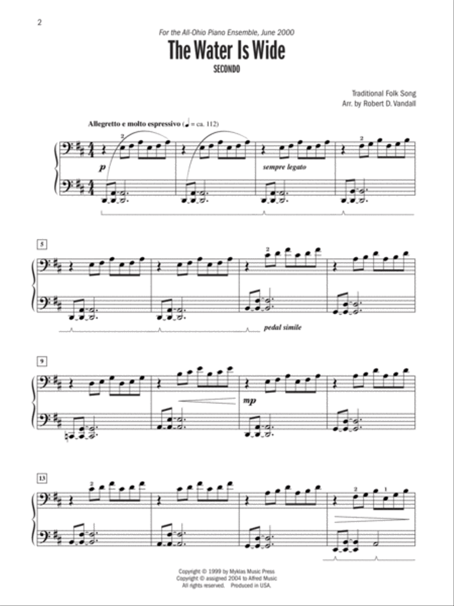Celebrated Piano Duets, Book 3 Small Ensemble scores gallery preview page 3