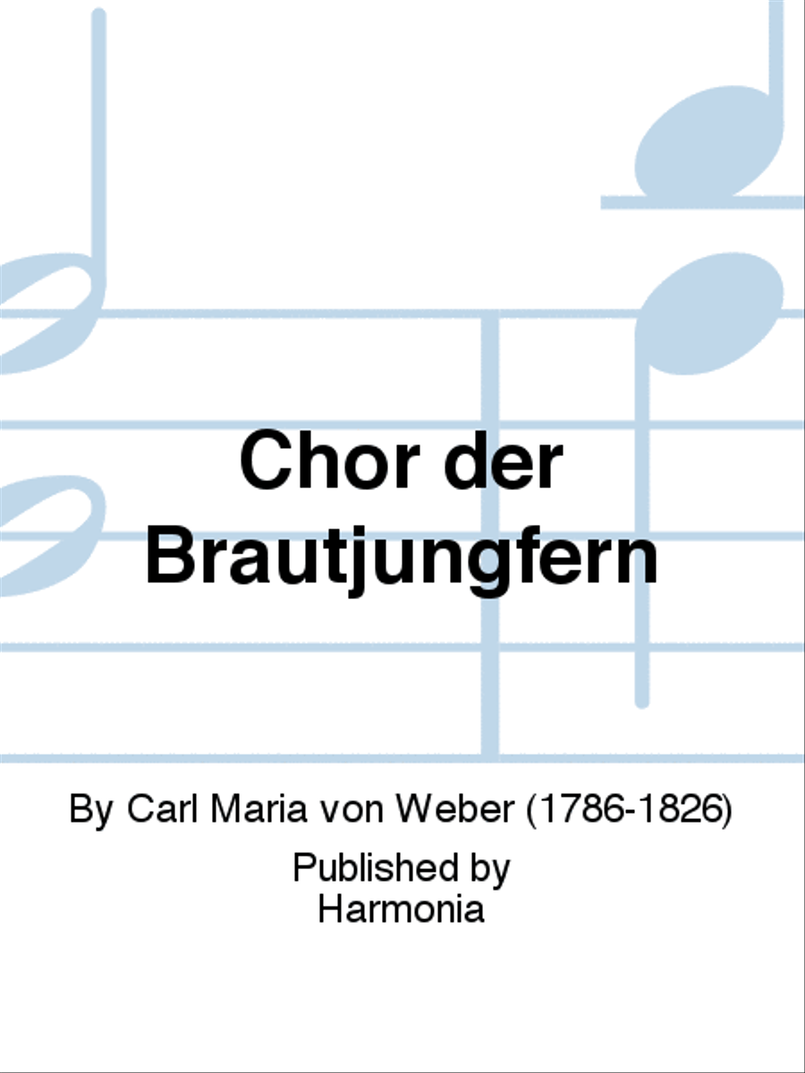 Chor der Brautjungfern SSA scores gallery preview page 1