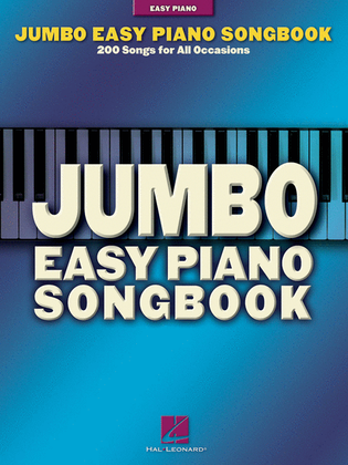 Book cover for Jumbo Easy Piano Songbook