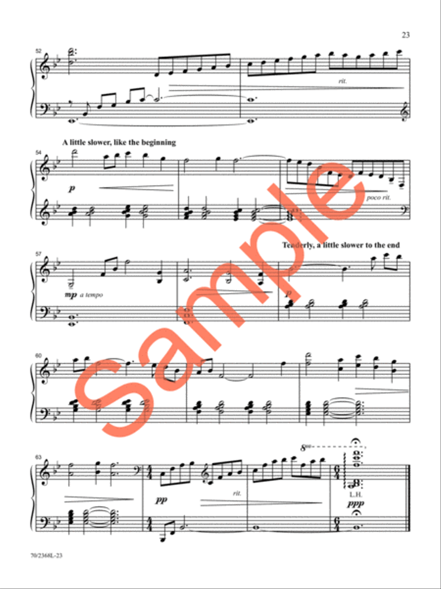 Glad Tidings of Great Joy Piano Solo scores gallery preview page 20