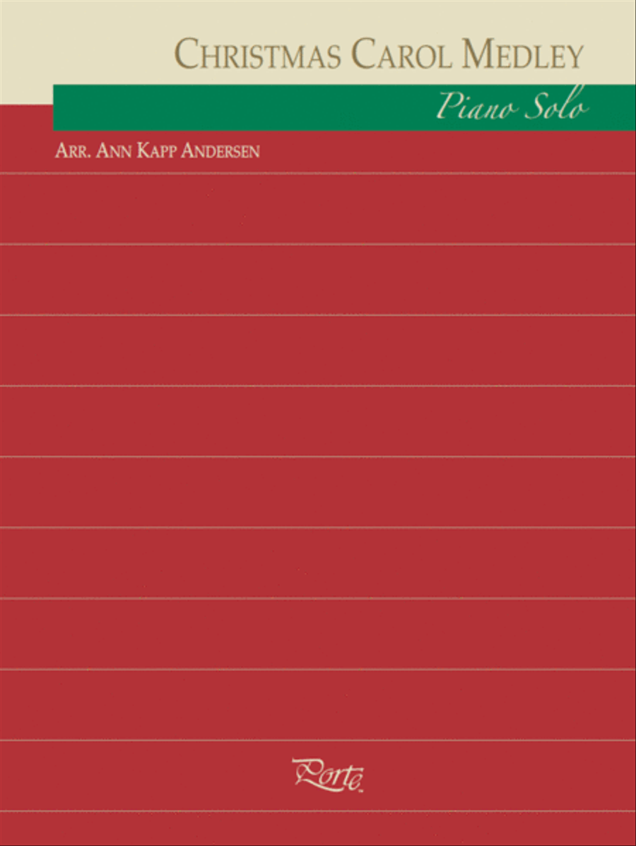 Christmas Carol Medley - Piano Solo Piano Solo scores gallery preview page 1