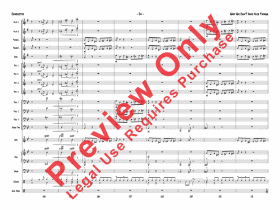 Why We Can't Have Nice Things Jazz Ensemble scores gallery preview page 25