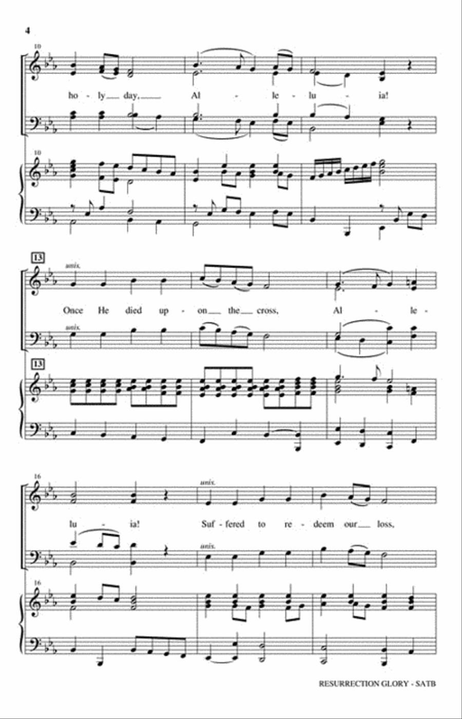 Resurrection Glory Resurrection Glory 4-Part scores gallery preview page 3
