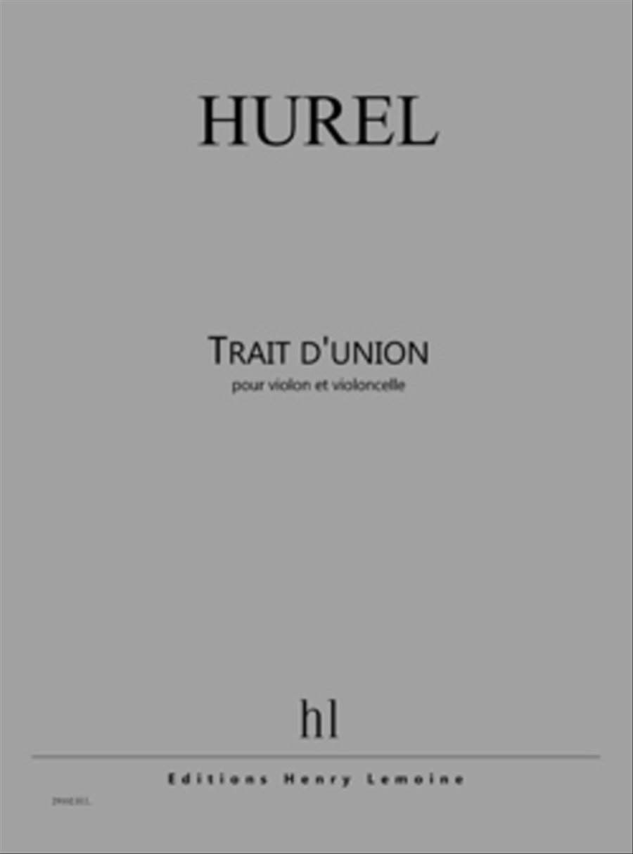 Trait d'union Cello scores gallery preview page 1