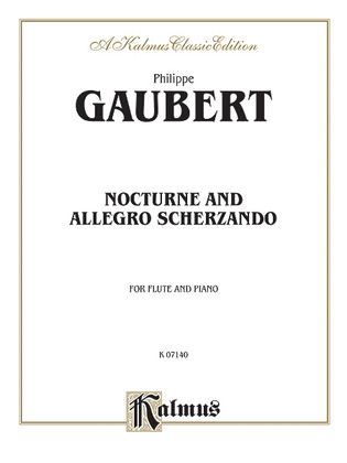 Book cover for Nocturne and Allegro Scherzando
