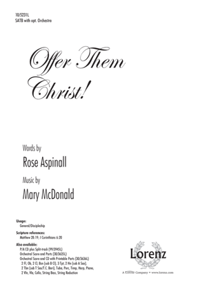 Book cover for Offer Them Christ!