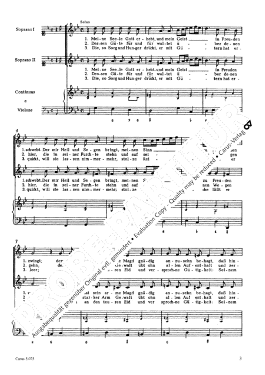 Magnificat SSATB scores gallery preview page 4
