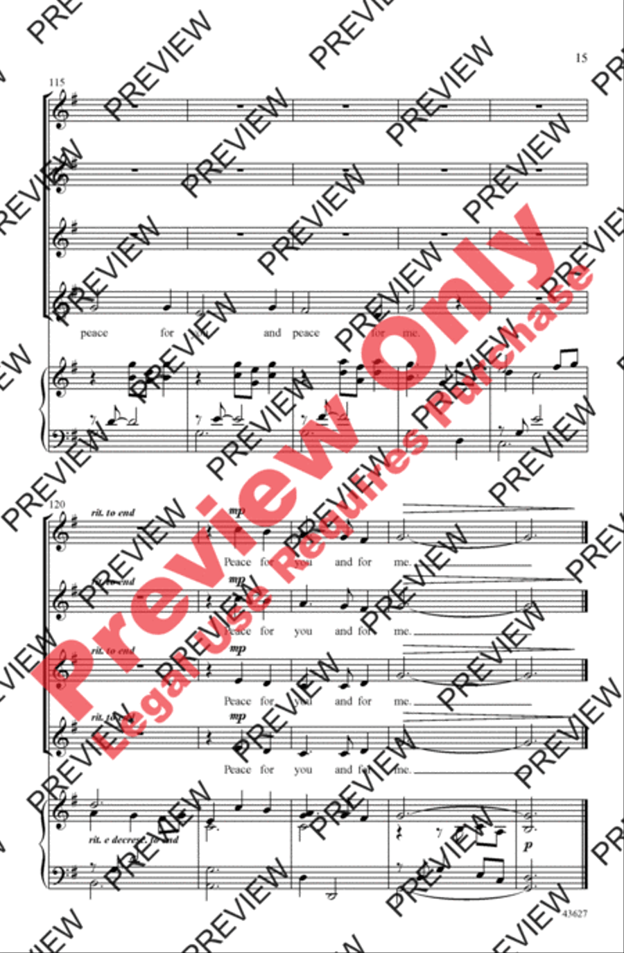 Candlelight Canon 2-Part scores gallery preview page 14