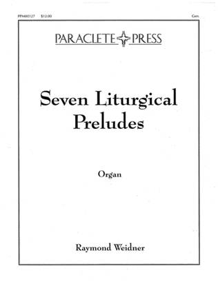 Book cover for Seven Liturgical Preludes