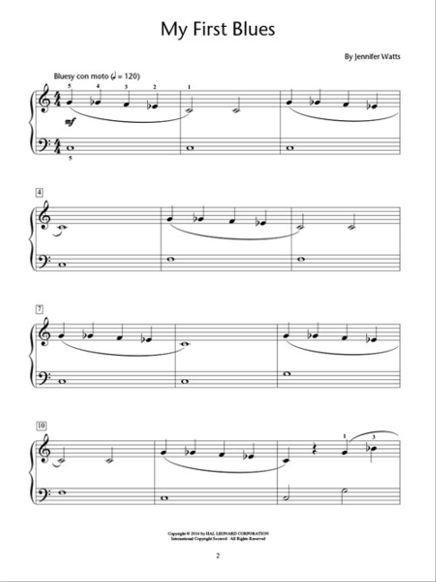 Little Jazzers - Nine Original Piano Solos Piano Method scores gallery preview page 3