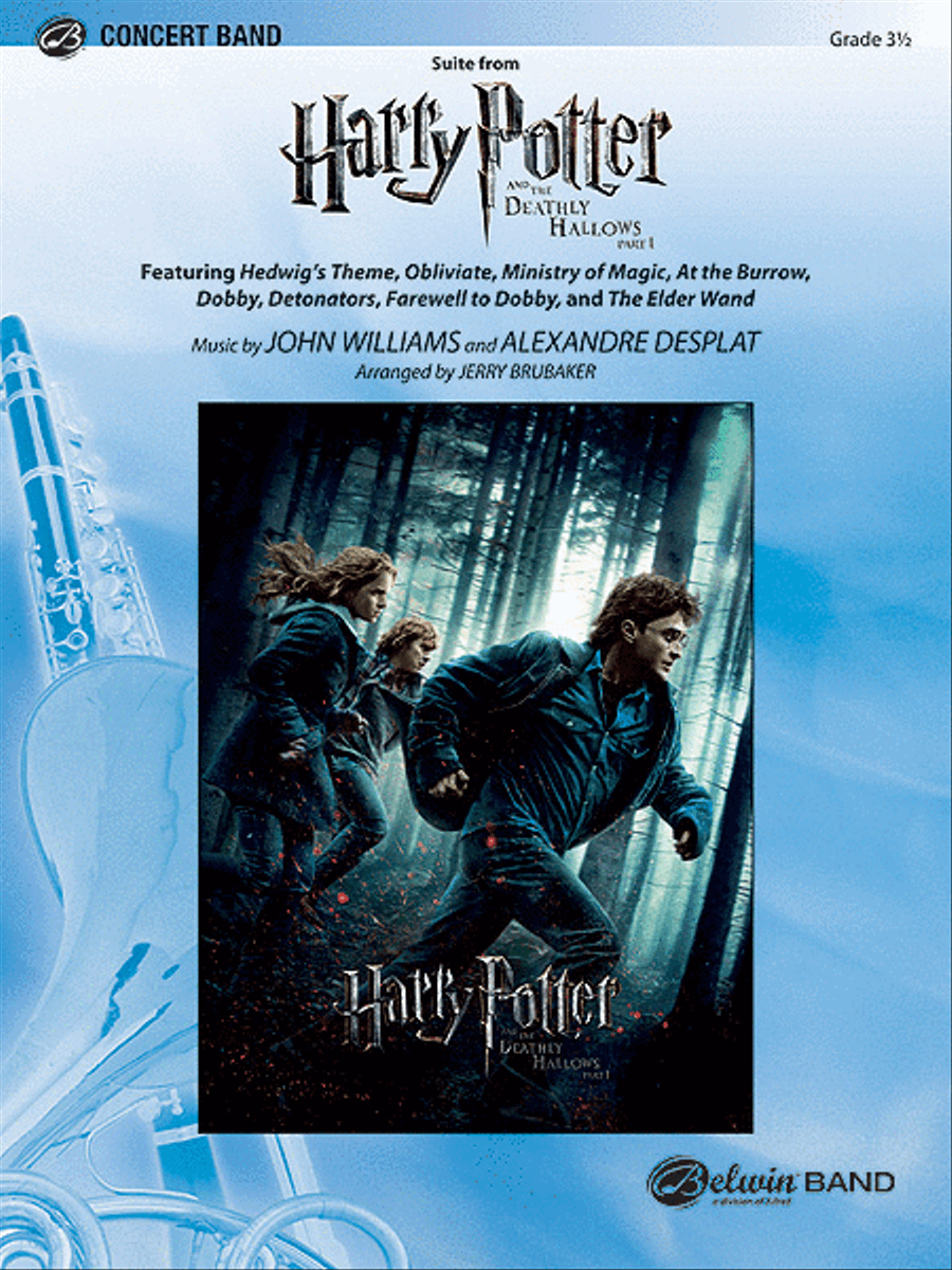 Harry Potter and the Deathly Hallows, Part 1, Suite from Concert Band scores gallery preview page 1