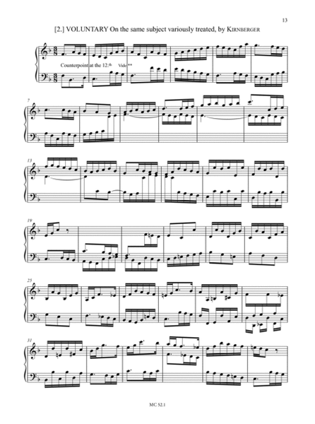 Clementi’s Selection of Practical Harmony WO 7 for Organ or Piano - Vol. 1