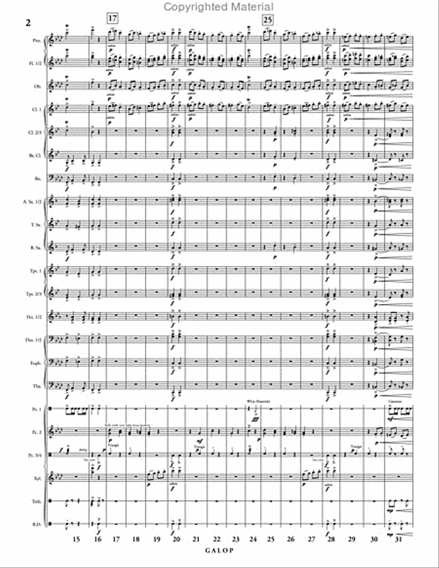 Galop Concert Band scores gallery preview page 3