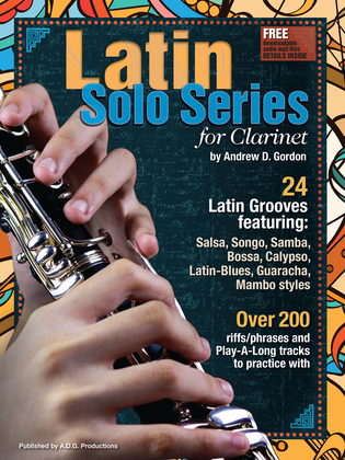 Book cover for Latin Solo Series for Clarinet