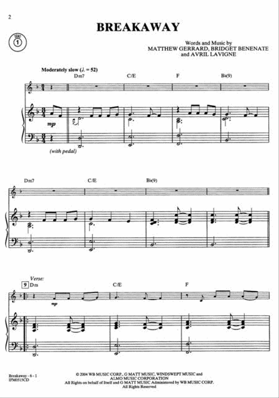 Pop Hits for the Instrumental Soloist (Piano Accompaniment Book) Piano Accompaniment scores gallery preview page 2