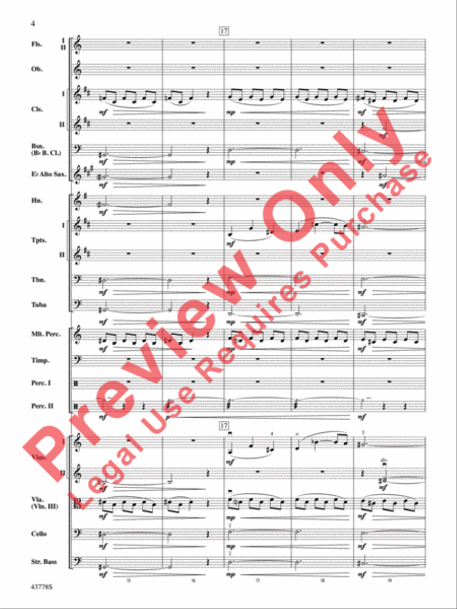 Godzilla Full Orchestra scores gallery preview page 5