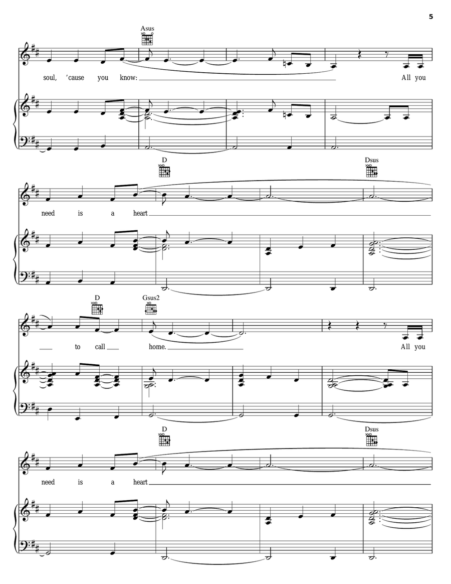Last Dance Rodeo Last Dance Rodeo Piano, Vocal, Guitar scores gallery preview page 5