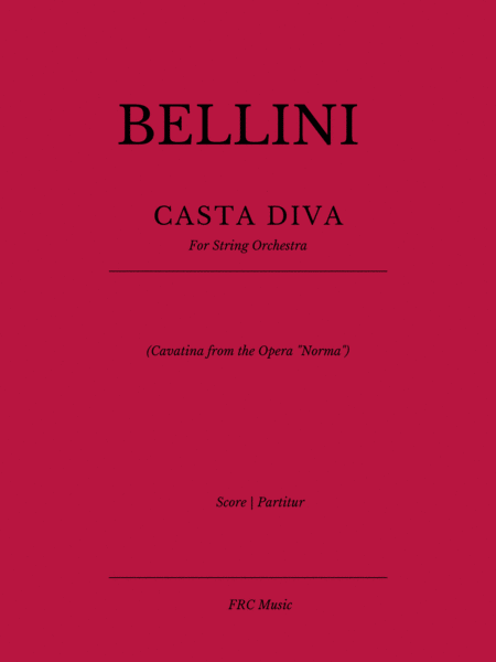Casta Diva - Cavatina from "Norma" (for String Orchestra) image number null