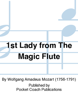 Book cover for 1st Lady from The Magic Flute